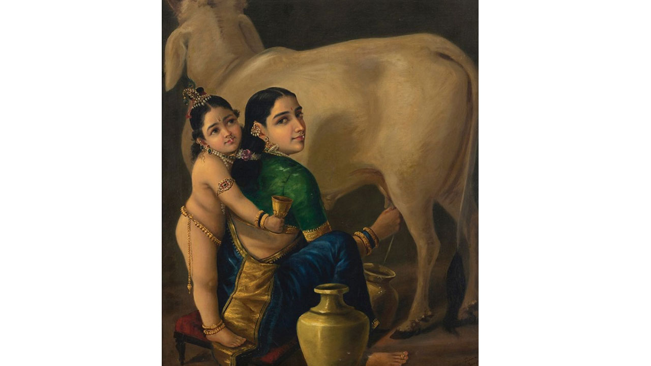Ravi Varma Painting: 167 కోట్లు ప‌లికిన ర‌వివ‌ర్మ పెయింటింగ్‌.. య‌శోదాకృష్ణుల ఫోటోను కొన్న సైర‌స్ పూనావాలా