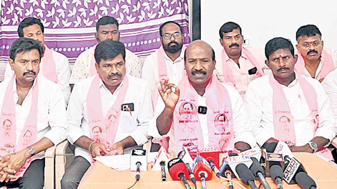 ఎమ్మెల్యే వీరేశం.. ఖబడ్డార్‌.. అహంకారంతో మాట్లాడితే గుణపాఠం చెబుతాం