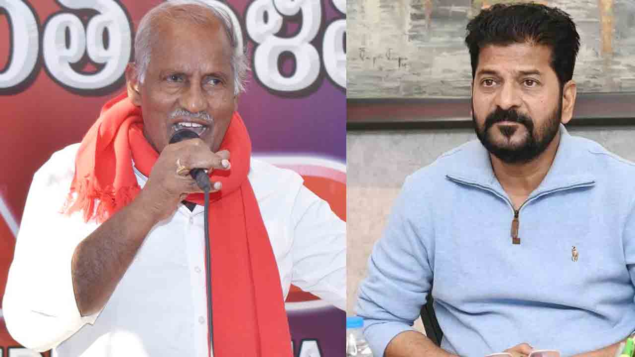 ధాన్యం కొనుగోలుపై వెంటనే సమీక్షించండి.. సీఎం రేవంత్‌కు కూనంనేని లేఖ