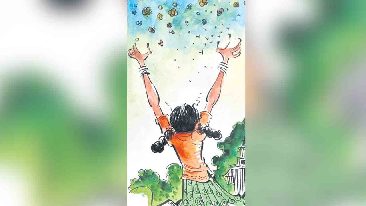 పూల వీధి….!