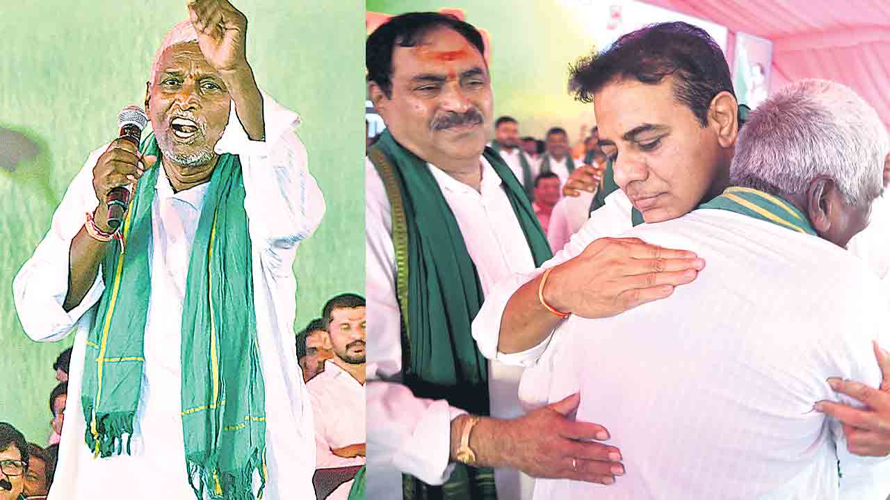 రైతుల కన్నీళ్లతో కాంగ్రెస్‌ కొట్టుకుపోవాలి.. కేసీఆర్‌ పదేండ్లలో దేవుడిగా పాలన సాగించిండు