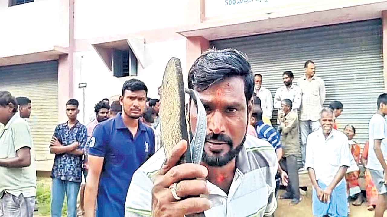 04knr01a Farmer Laxman Hit