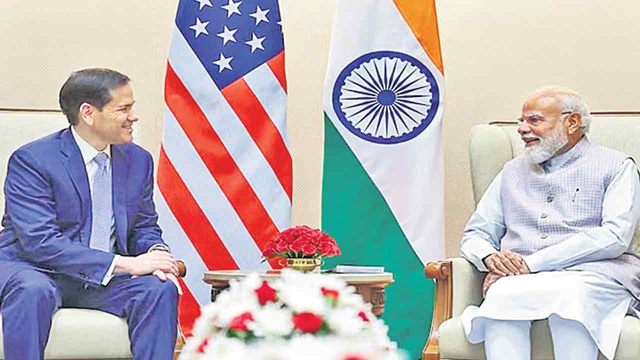 మోదీతో రూబియో భేటీ