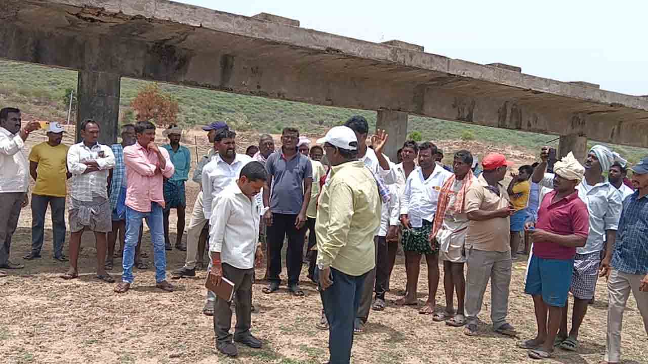 తాటికుంట సర్వే అడ్డగింత