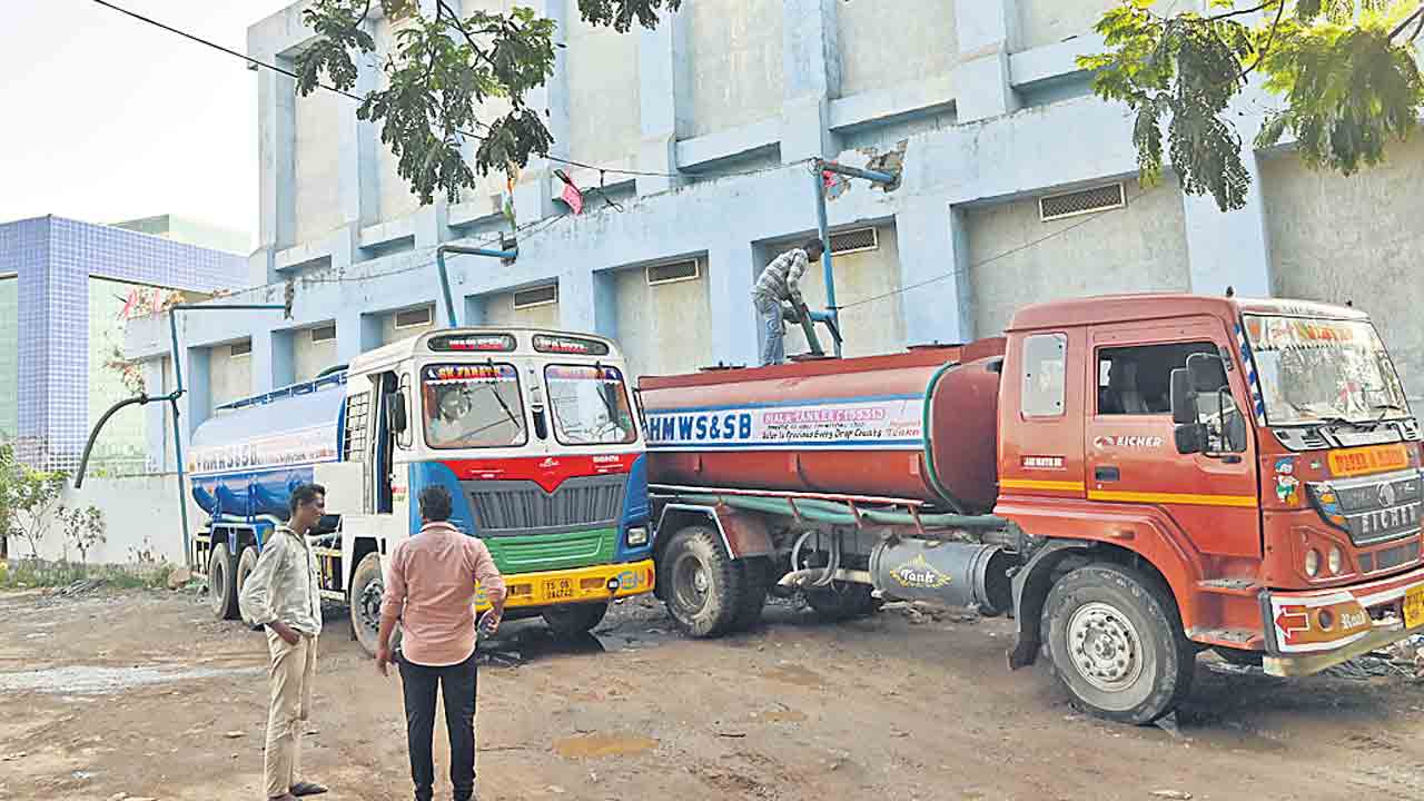 జల దోపిడీ!