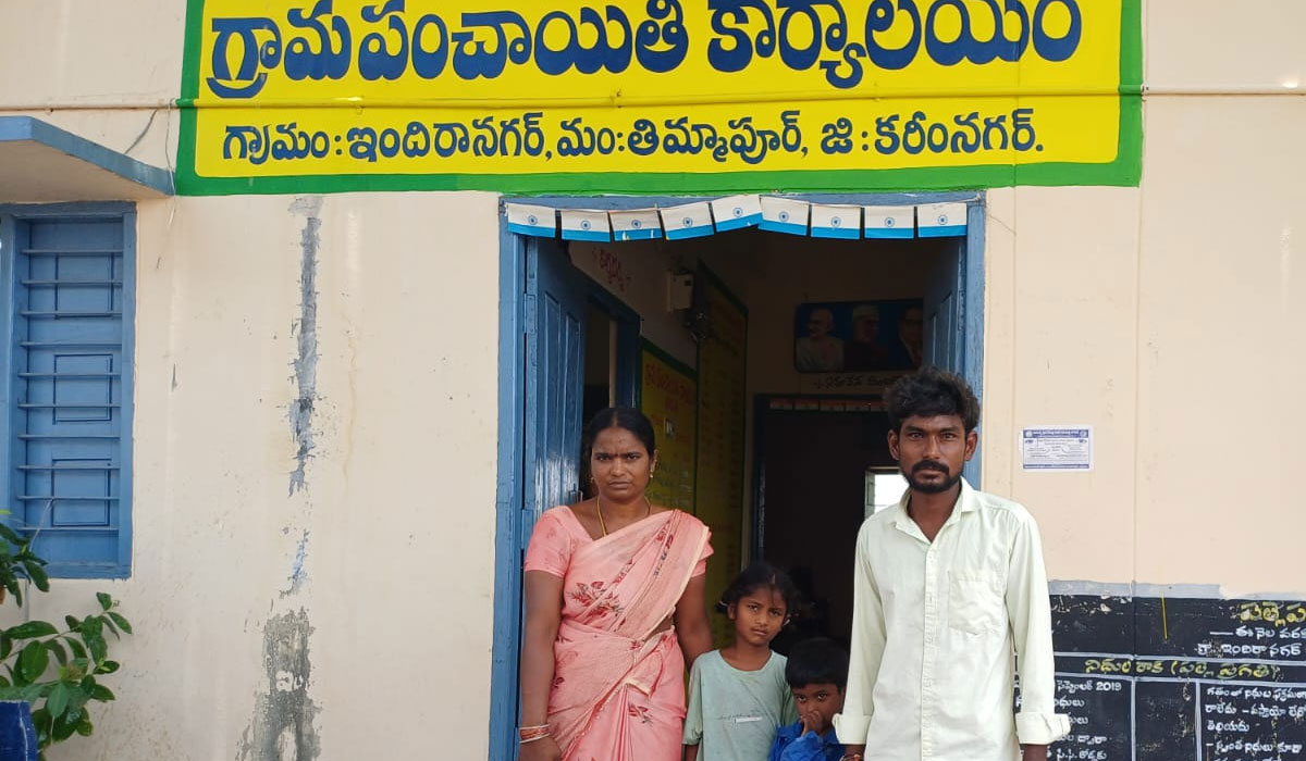 Thimmapur | ఇల్లు ఇవ్వాలంటూ.. ఇందిరానగర్‌ గ్రామపంచాయతీలోనే రాత్రంతా నిరసన