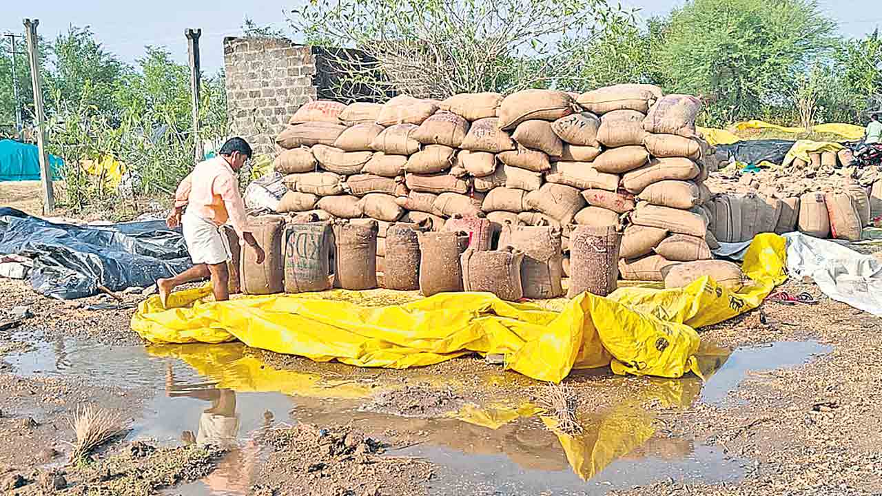 అకాల వర్షం.. రైతులకు తీరని నష్టం