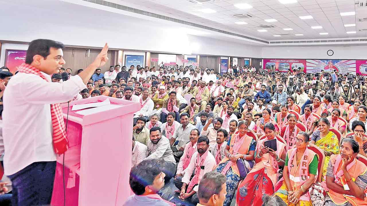 కార్మిక ద్రోహి కాంగ్రెస్‌ సర్కార్‌
