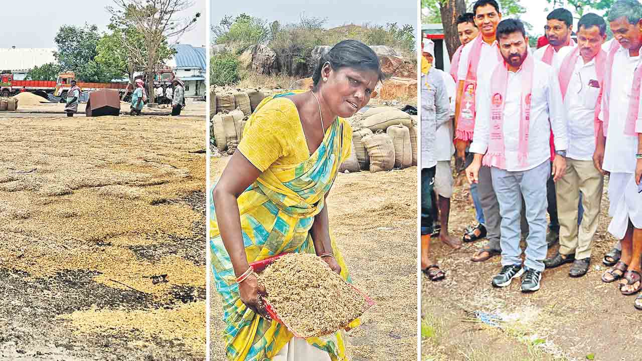 కష్టం.. వర్షార్పణం