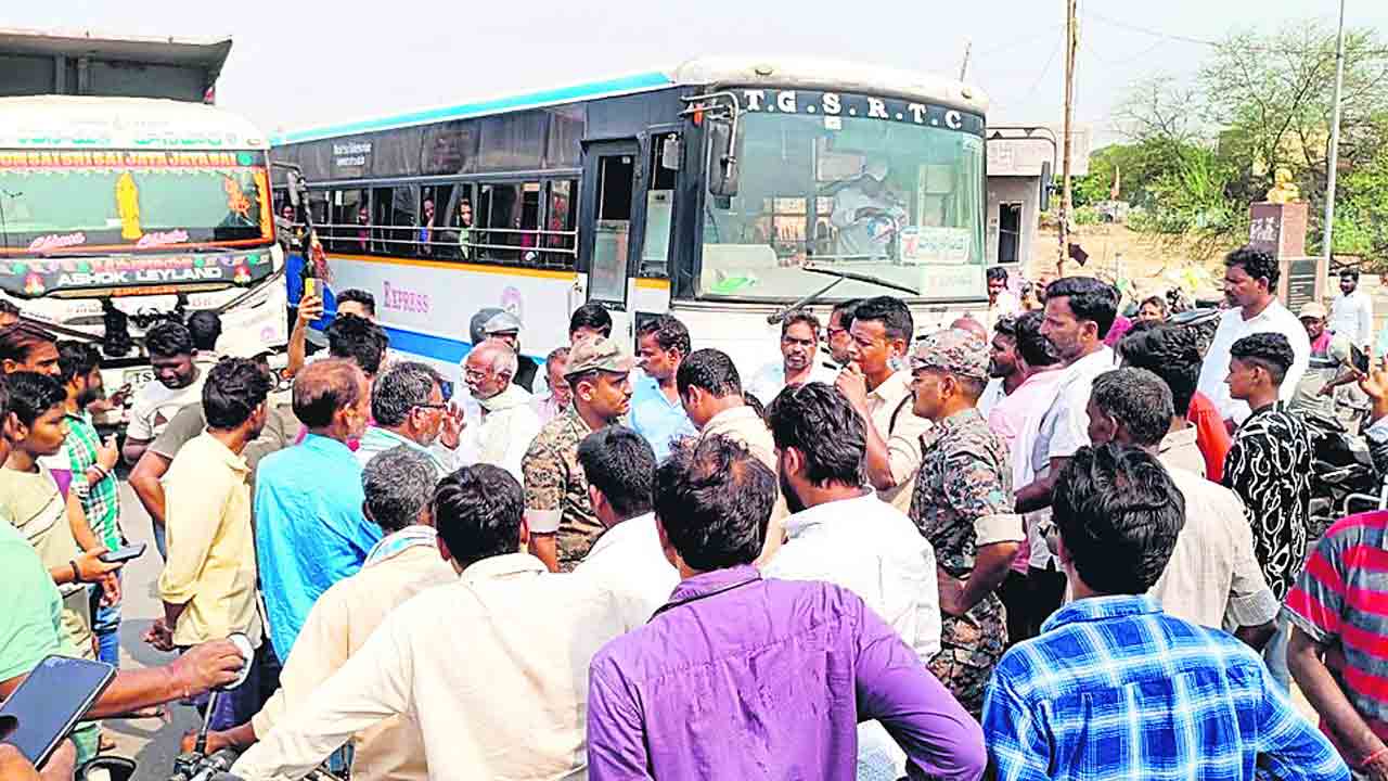 కడుపు రగిలి.. గుండె పగిలి