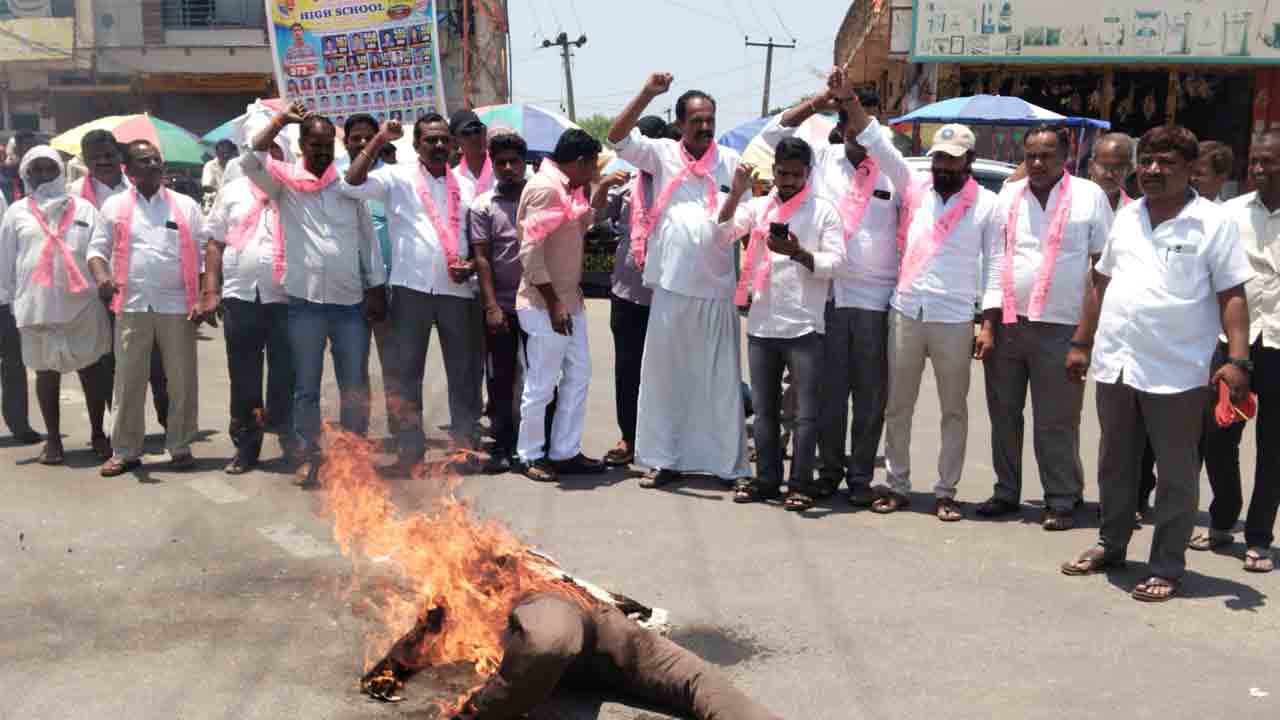 బండిపై బీఆర్ఎస్ ఫైర్