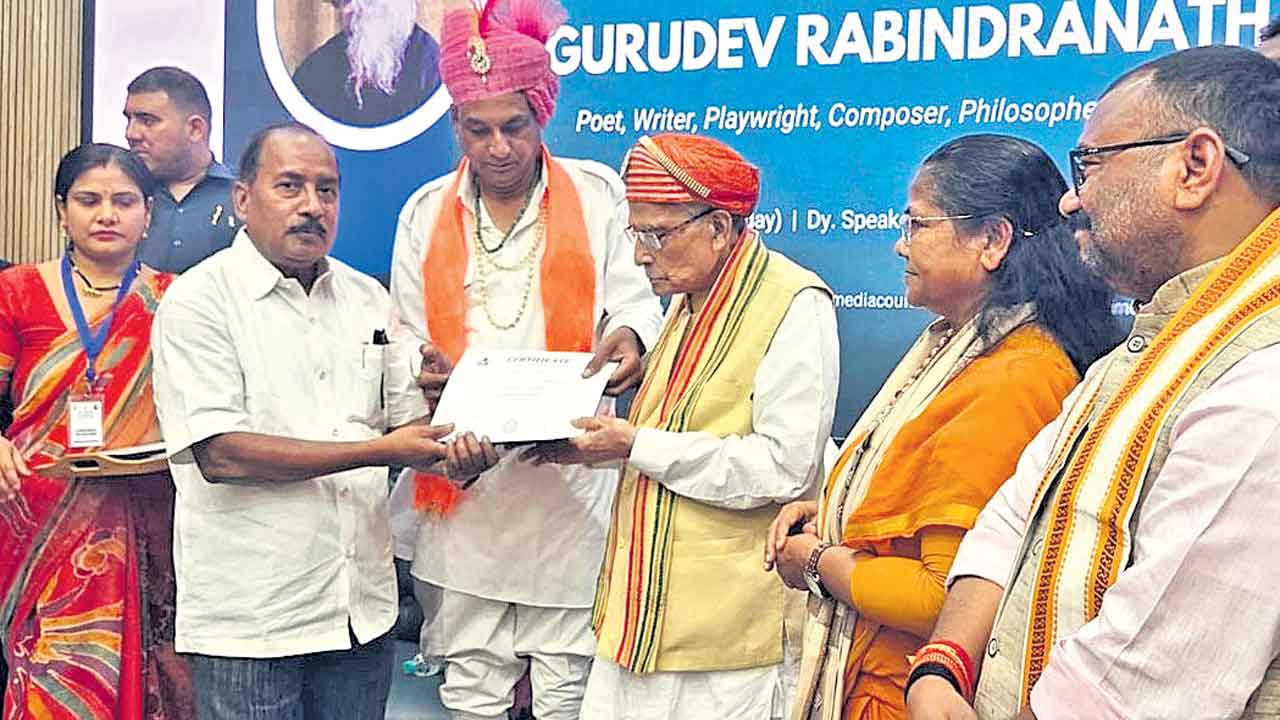 పద్మాచారికి ‘భారత్‌ సమాజ సేవ రత్న-2026’
