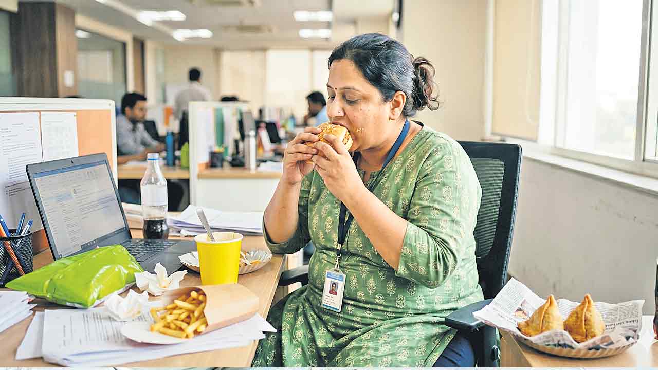 ఉద్యోగుల్లో ఊబకాయం