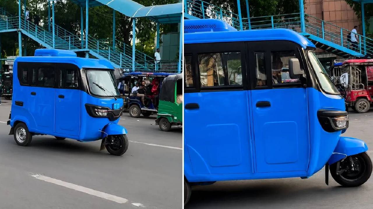 AC auto | ఇదిచల్లచల్లని ఆటో.. గుర్గావ్‌లో ఆకట్టుకుంటున్న ఏసీ ఆటో