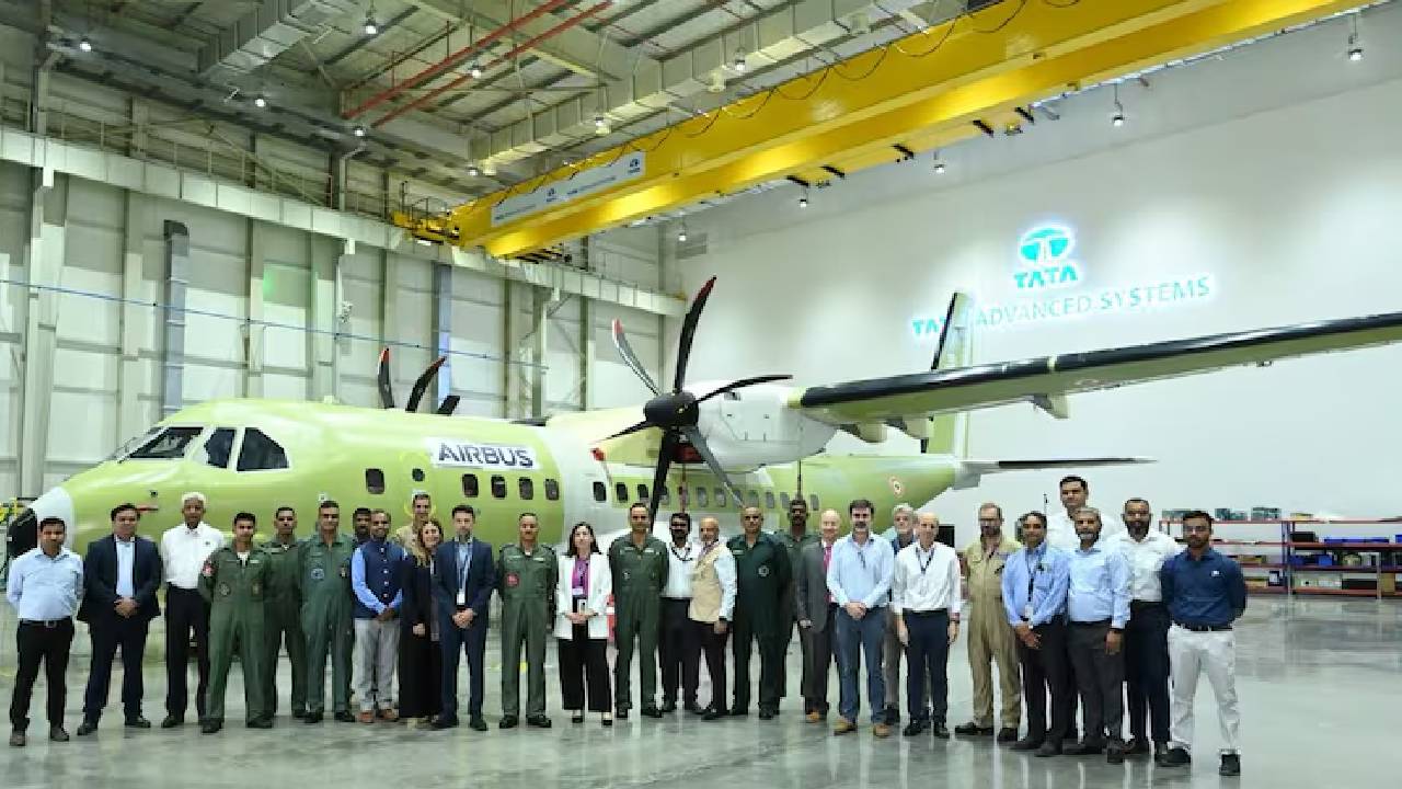 C295 aircraft | మేడిన్ ఇండియా యుద్ధ విమానం ఎయిర్ బస్ సీ295 తయారీ పూర్తి.. త్వరలోనే అందుబాటులోకి