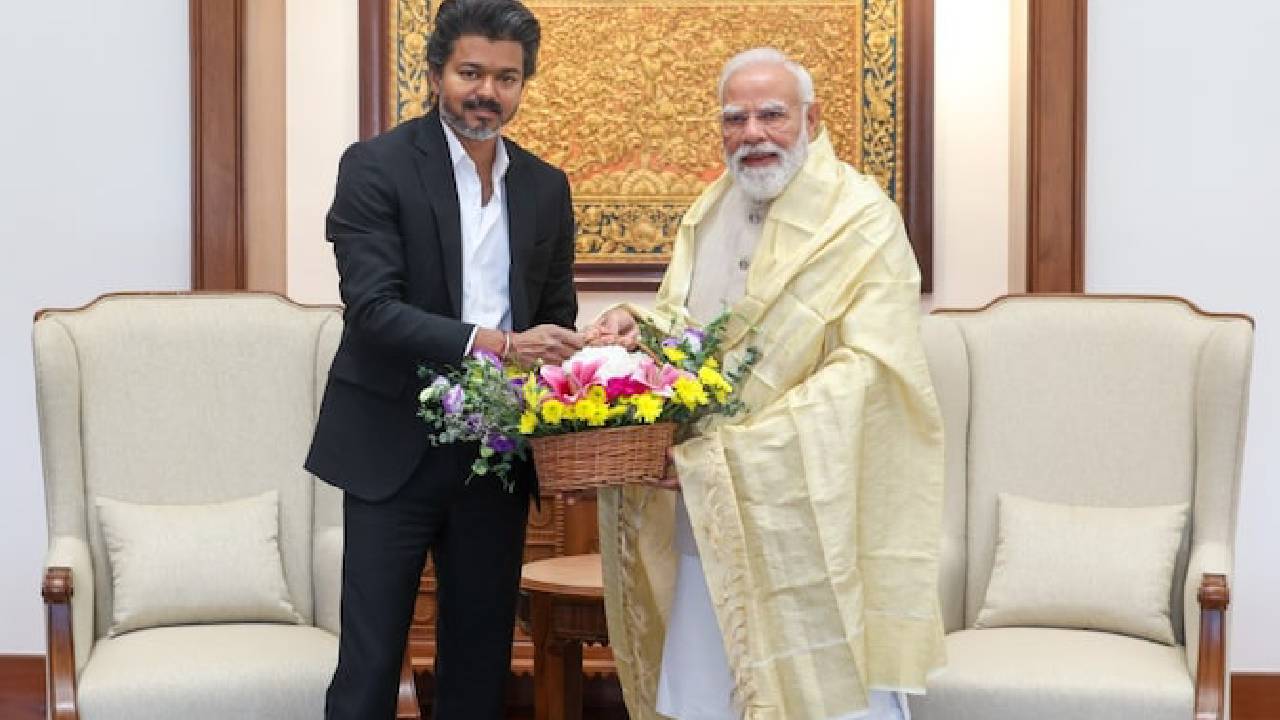 CM Vijay | ప్రధాని మోదీని కలిసిన తమిళనాడు సీఎం విజయ్.. 12 ఏళ్ల తర్వాత మోదీతో భేటీ