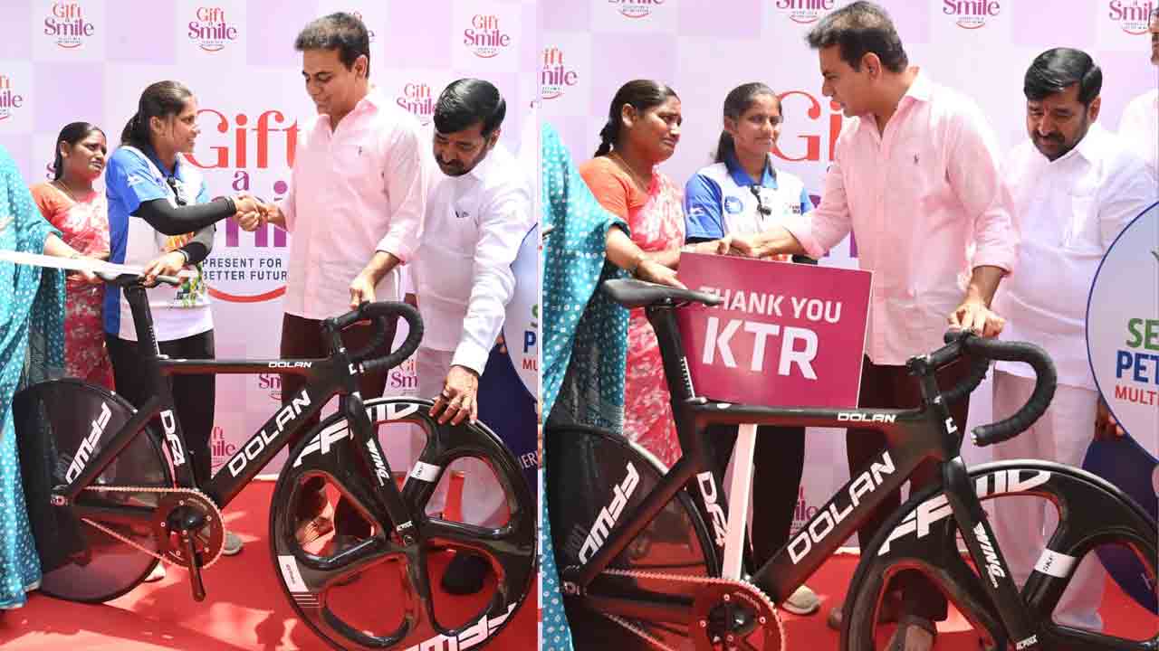 Cyclist Ramya