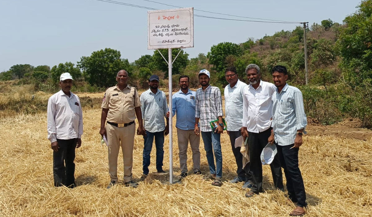 Dharmaram | నర్సింగాపూర్‌లో ఆక్రమిత భూములపై కొరడా.. 48 ఎకరాల భూముల స్వాధీనం