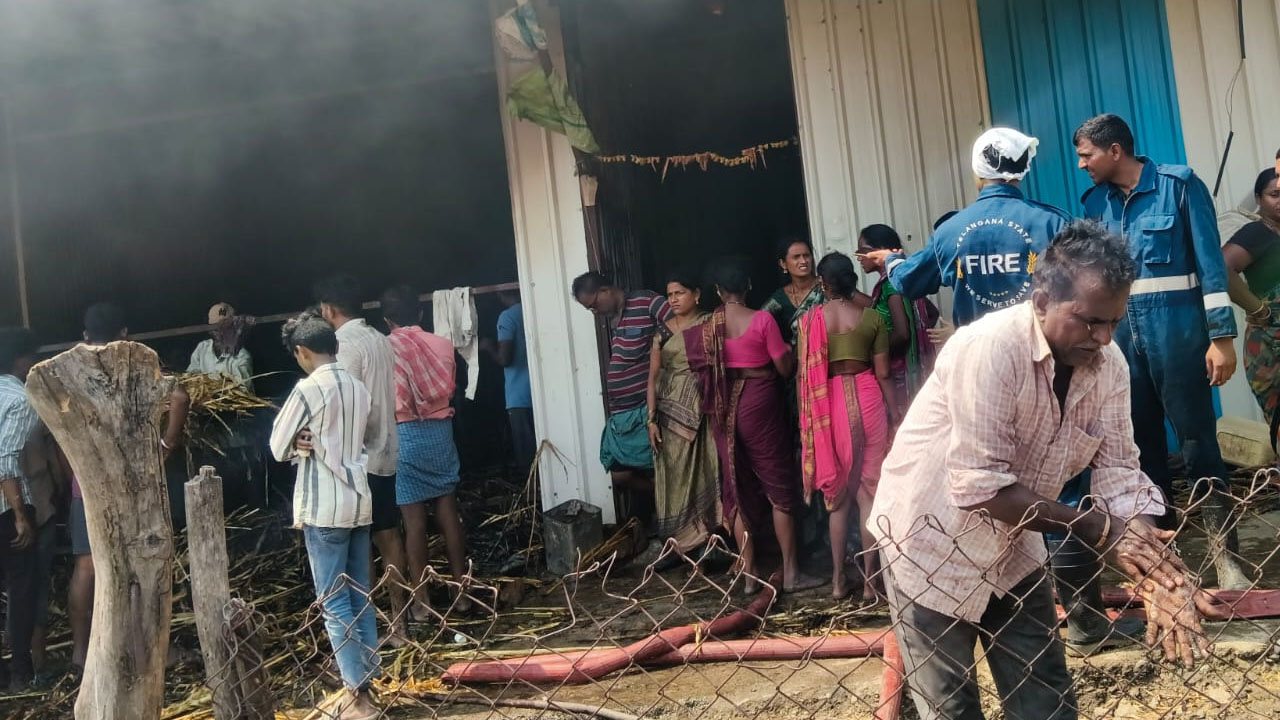 Fire Incident | పశువుల పాక దగ్ధం..రూ. 3 లక్షల ఆస్తి నష్టం