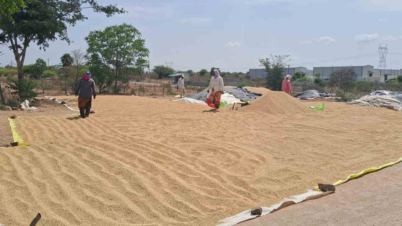 Grain Purchase Centres | ఇంకా ప్రారంభం కాలే.. ధాన్యం కొనుగోలు కేంద్రం కోసం రైతుల ఎదురుచూపు