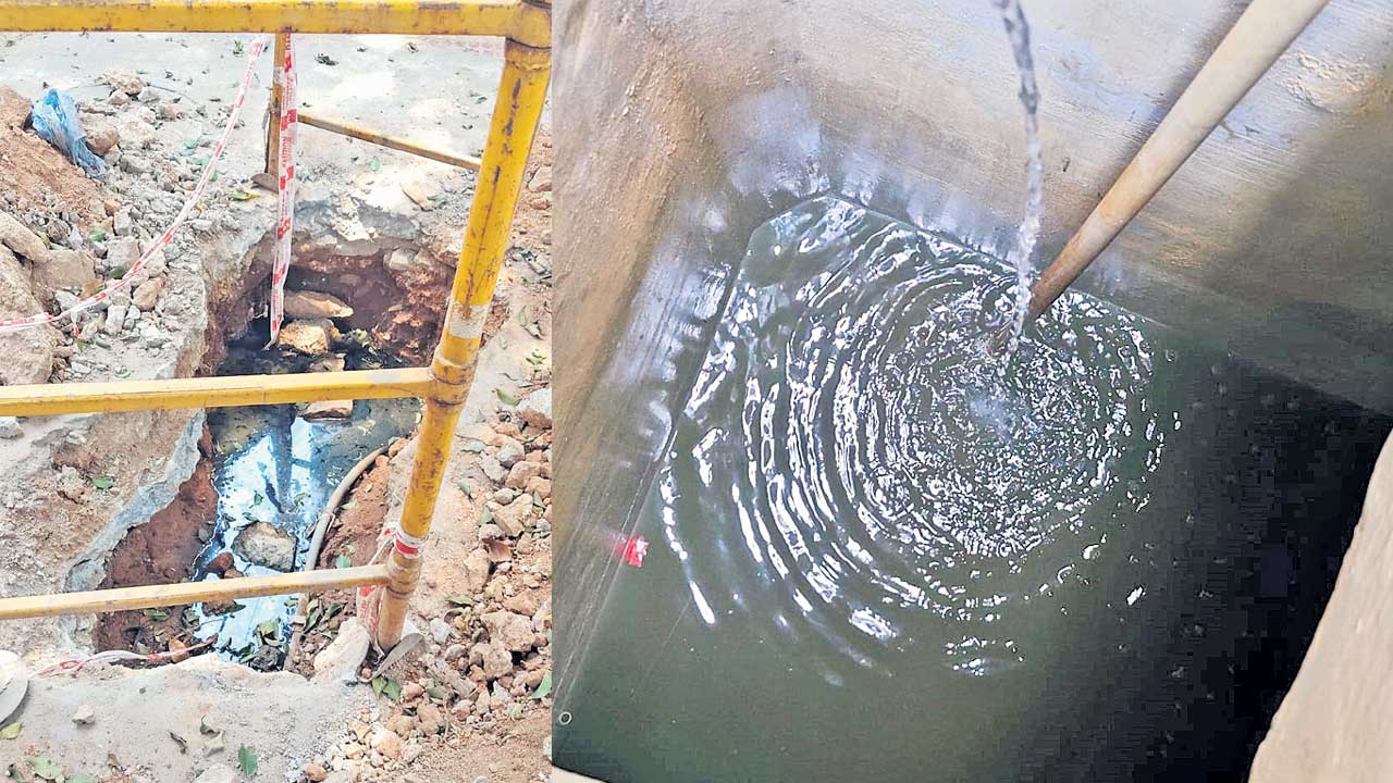 అటు లీకేజీ.. ఇటు కలుషిత నీరు