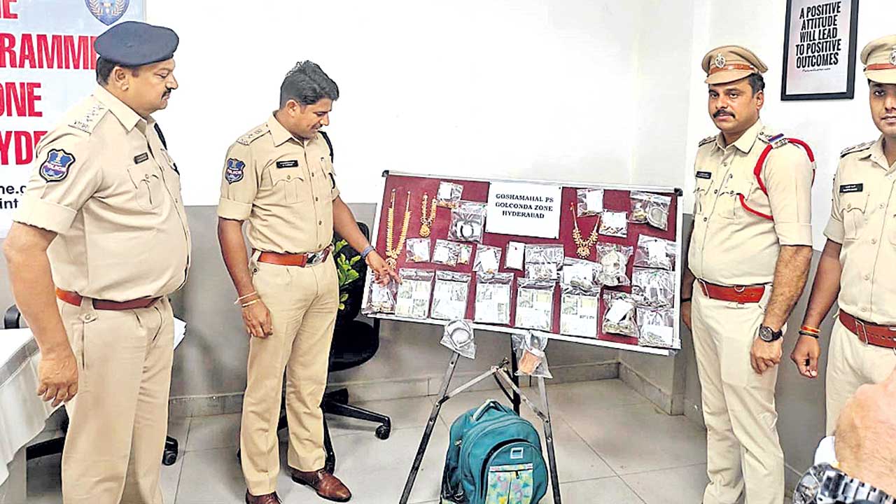 వీడిన దొంగతనం కేసు మిస్టరీ