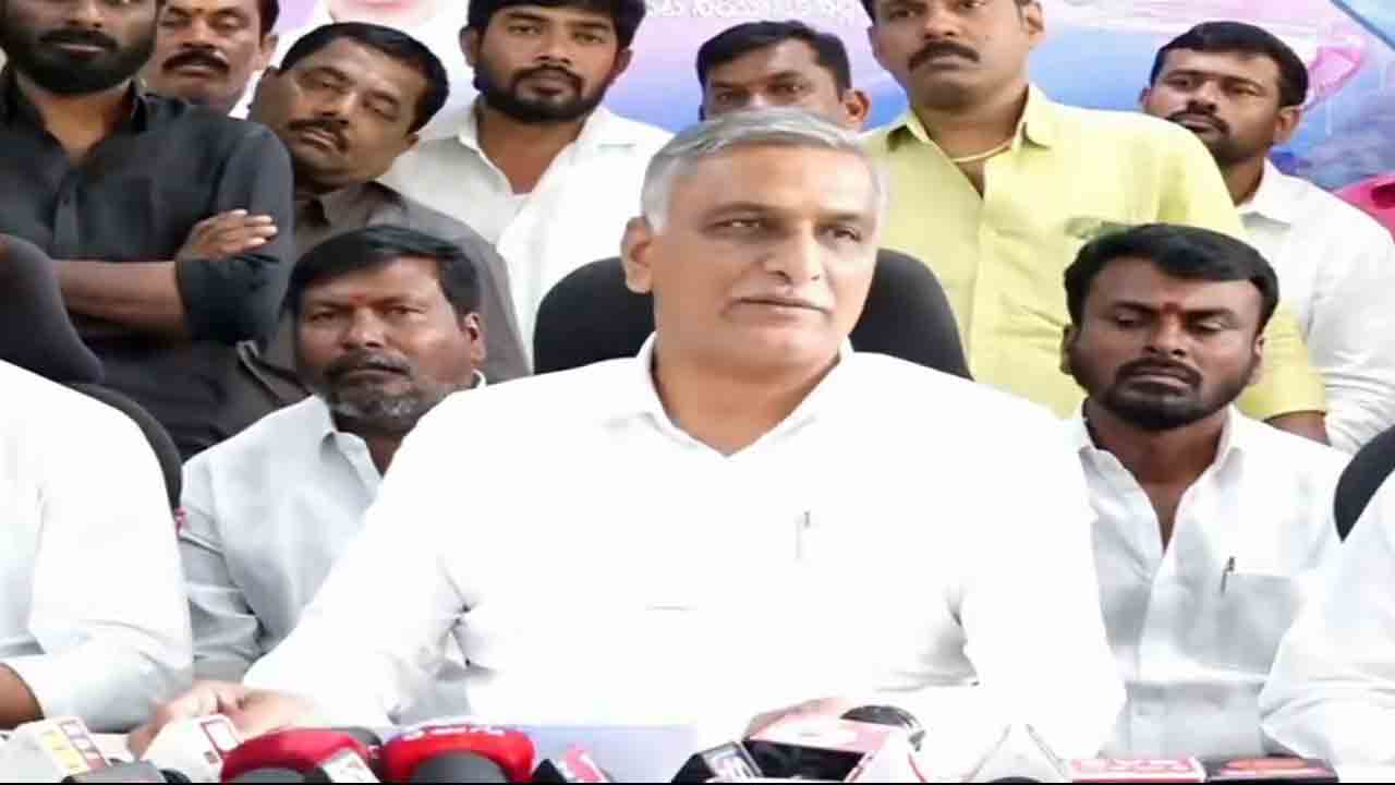 Harish Rao | రైతాంగానికి 3 గంటలు కరెంట్ చాలని అధికారికంగా కాంగ్రెస్‌ పార్టీ వాదనలు.. ఈఆర్సీ ముందు రికార్డై ఉంది : హరీశ్ రావు