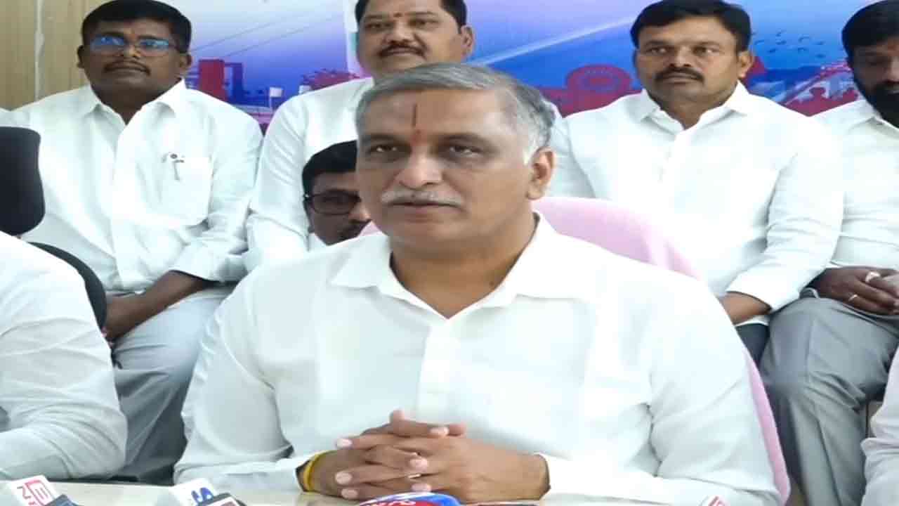 Harish Rao | తమ్మిడిహట్టిపై సీఎం, మంత్రులవి సోయిలేని మాటలు.. హరీశ్‌రావు ఫైర్