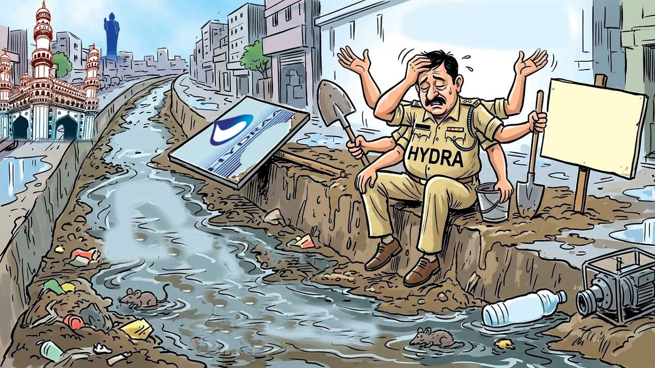 చేతులెత్తేసిన హైడ్రా!