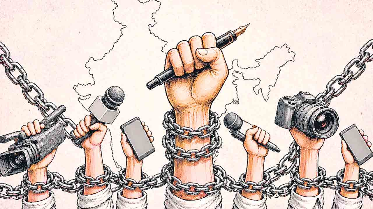 పత్రికా స్వేచ్ఛలో మరింత పతనం