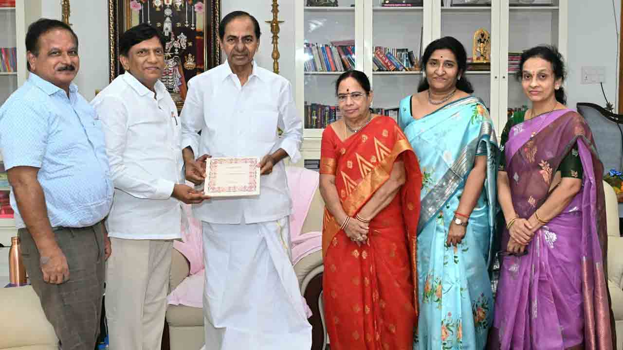 KCR | ‘మా చిన్న కుమారుడి వివాహానికి రండి’.. కేసీఆర్‌ను ఆహ్వానించిన మాజీ ఎంపీ..!
