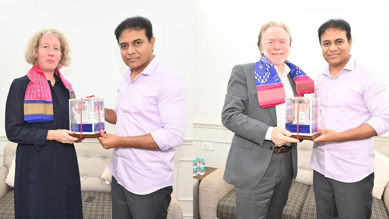 KTR | కేటీఆర్‌తో ఆస్ట్రేలియా హైకమిషనర్ ఫిలిప్ గ్రీన్ బృందం భేటీ