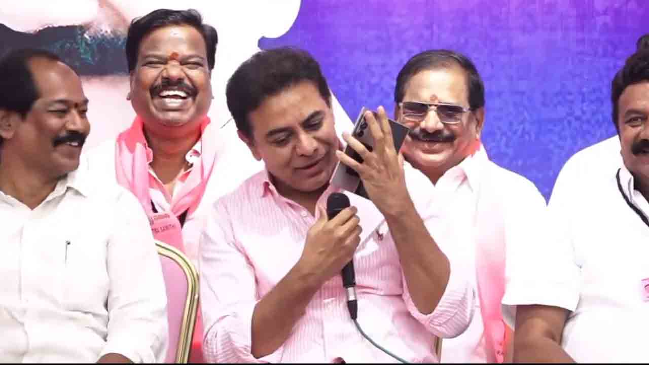 KTR | పనికొచ్చే నాయకులుంటే అట్లుంటది.. తాగు నీటి సమస్యపై మహిళతో ఫోన్‌లో కేటీఆర్‌