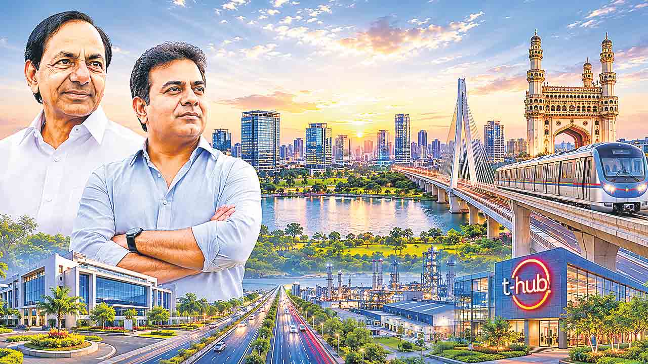 గ్లోబల్‌సిటీ ఆర్కిటెక్ట్‌ కేటీఆర్‌