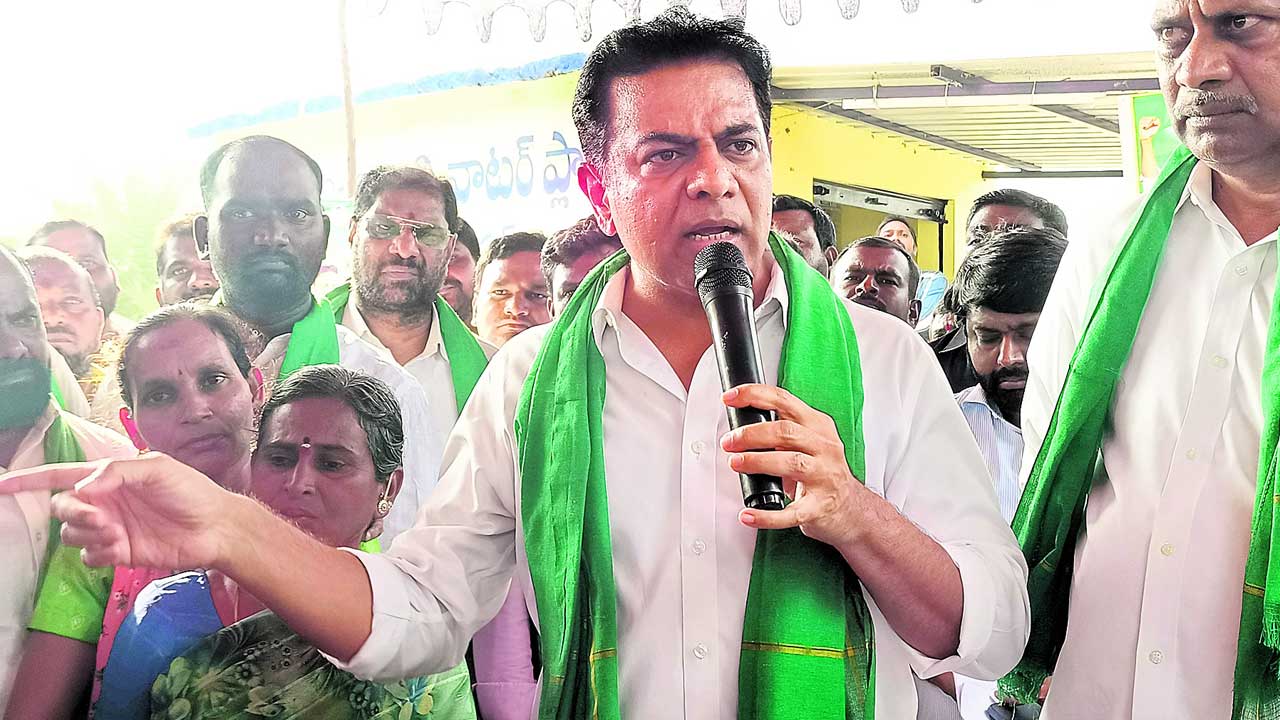 రైతన్నకు ఊరడింపు రామన్న పలకరింపు