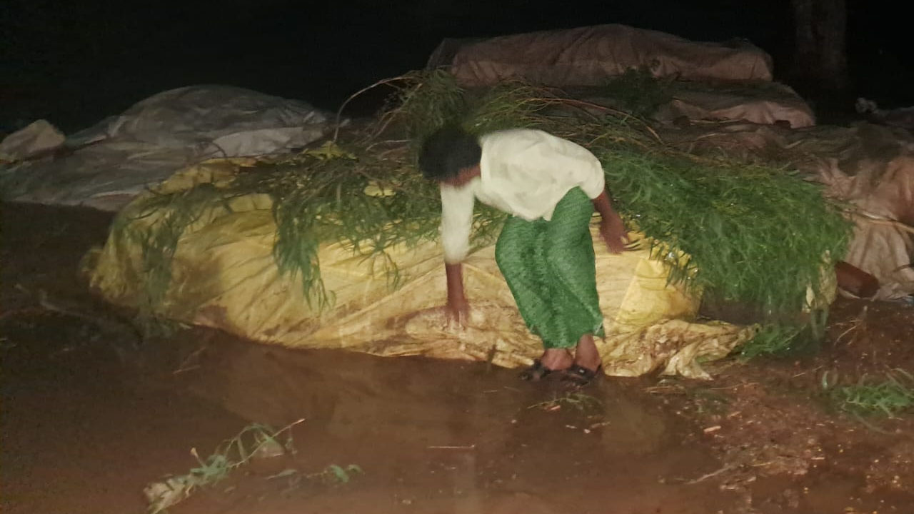 Karepalli | అకాల వర్షంతో మొక్కజొన్న, ధాన్యం పంటకు అపార నష్టం