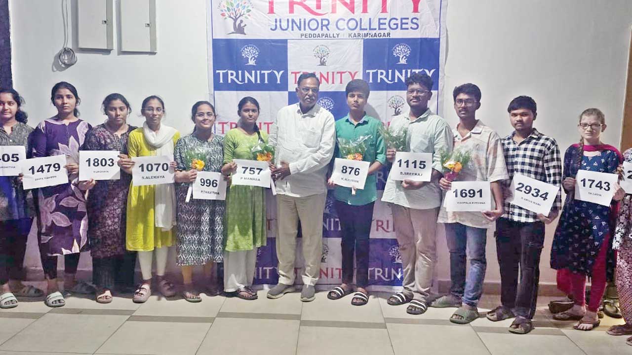 ట్రినిటీ విద్యార్థుల సత్తా