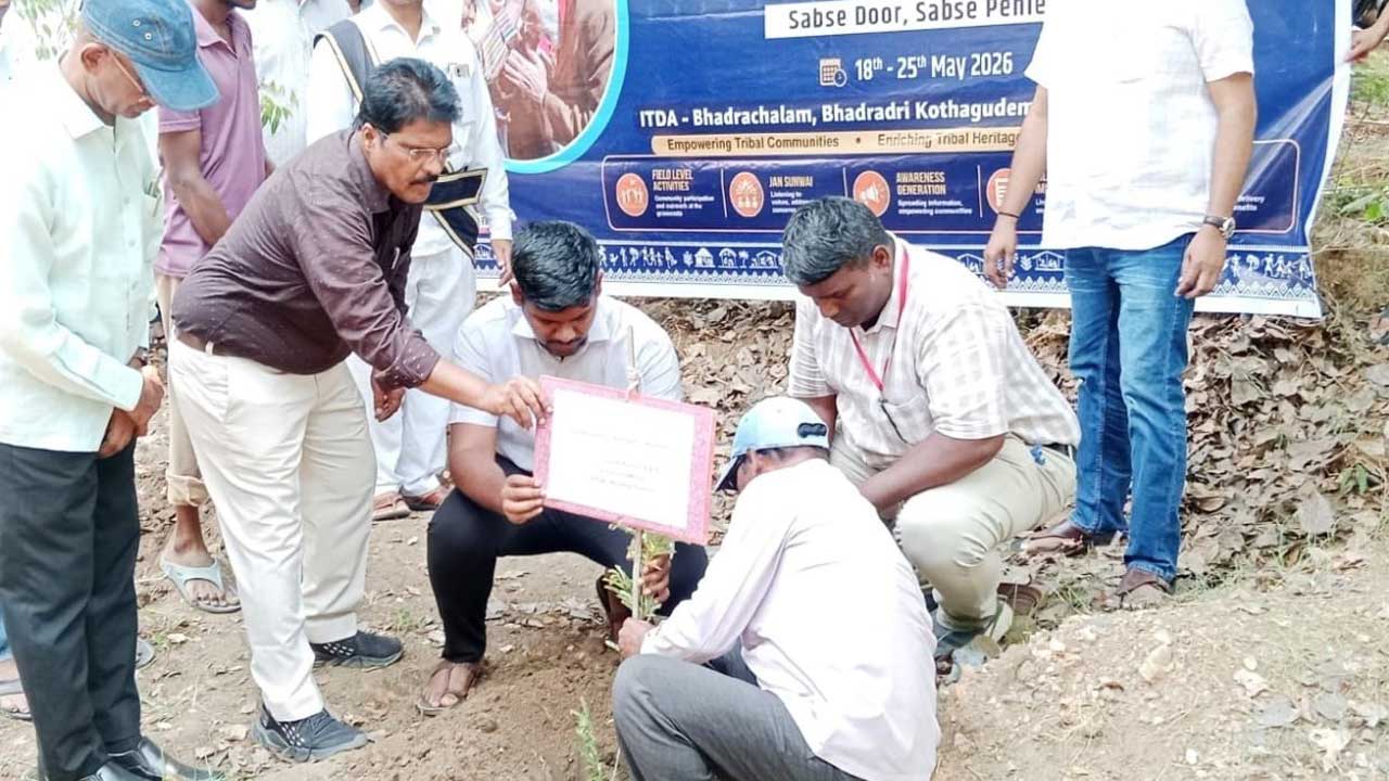 ప్రతి ఒక్కరూ మొక్కలు నాటాలి