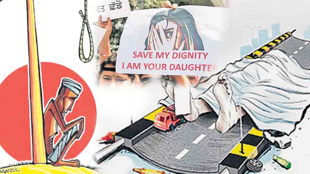 గంటకో రైతు.. ఉరి కొయ్యకు!