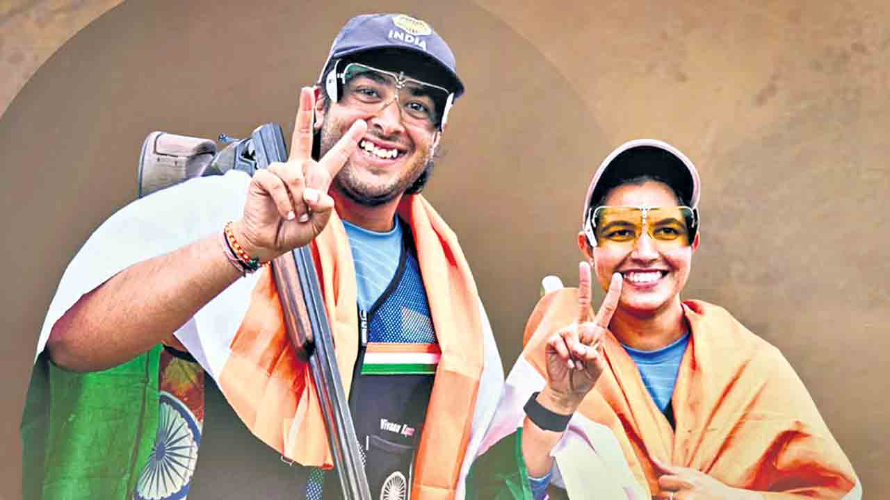 నీరూ, వివాన్‌ జోడీకి కాంస్యం