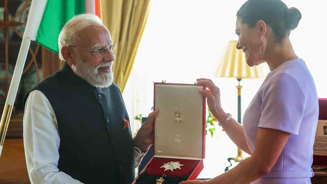 ప్రధాని మోదీకి రాయల్‌ ఆర్డర్‌ ఆఫ్‌ పోలార్‌ స్టార్‌