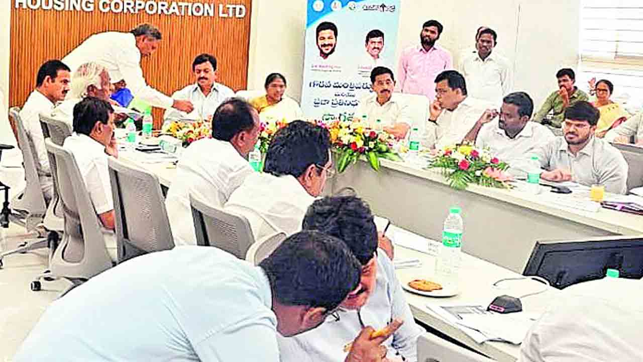 ఎమ్మెల్యే పల్లా చొరవతో ఇందిరమ్మ లబ్ధిదారులకు ఊరట