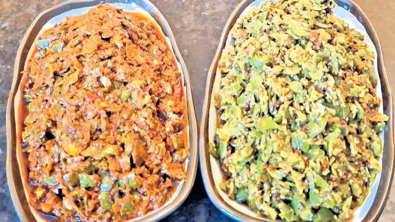 పంజాబీ మామిడి తొక్కు పచ్చడి