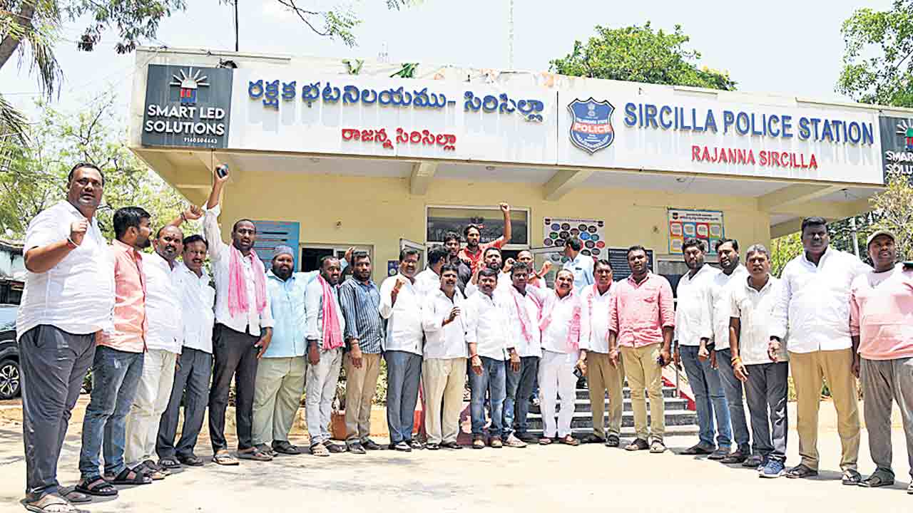 బీఆర్‌ఎస్‌ నేతల ముందస్తు అరెస్ట్‌.. బండి పర్యటన నేపథ్యంలో ఉద్రిక్తత