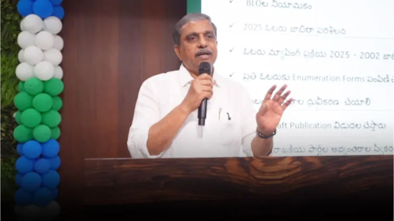 Sajjala | వైసీపీ సానుభూతిపరుల ఓట్లు తొలగించకుండా అప్రమత్తంగా ఉండాలి : సజ్జల