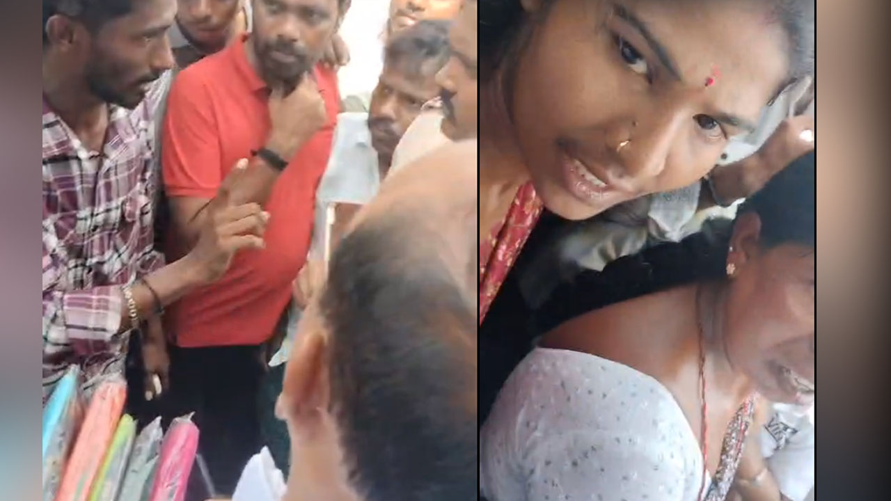 Silk Saree Thieves | పట్టు చీరల దొంగల కలకలం.. పట్టుకుని పోలీసులకు అప్పగించిన స్థానికులు