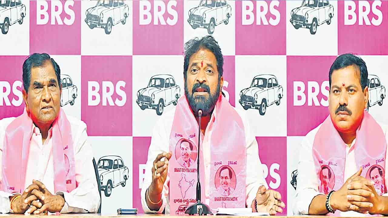 పాలమూరు కోసం బీఆర్‌ఎస్‌ పాదయాత్ర.. జూన్‌లో నార్లాపూర్‌ నుంచి ఉదండాపూర్‌కు..