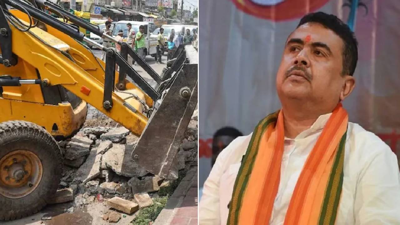 West Bengal | బెంగాల్‌లో యోగి మోడల్.. బుల్డోజర్లతో అక్రమ నిర్మాణాలు కూలుస్తున్న బీజేపీ సర్కార్