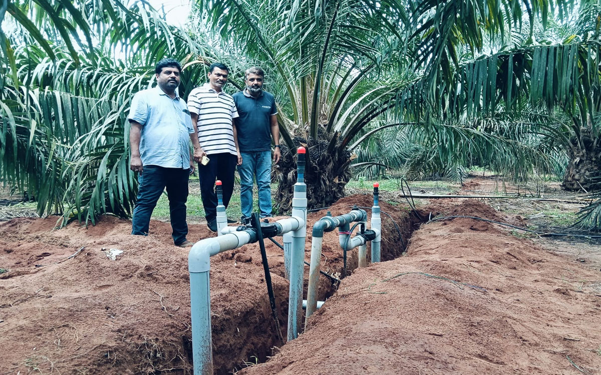 ఉద్యాన పంట‌ల రైతుల‌కు స‌బ్సిడీపై “డ్రిప్ ఆటోమేషన్” సాంకేతికత అంద‌జేత