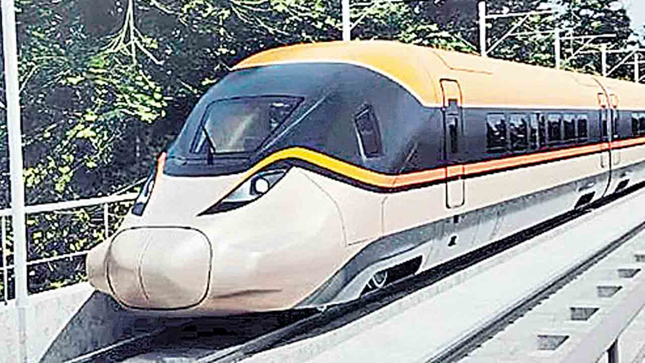 బుల్లెట్‌ రైలు ఫస్ట్‌ లుక్‌ విడుదల